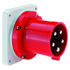 Přívodka vestavná 63A 5p 400V IP44 6h BALS 2837