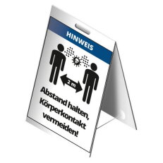 Lepenkový stojan DODRŽUJ ODSTUP! CIMCO 182800