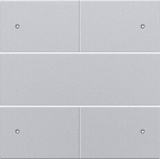 Středový kryt 4xbezpot.tlačítko 24V+LED-STERLING NIKO 121-40150