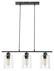 Miroslaw E27 3x 40W IP20 matná černá RABALUX 5078