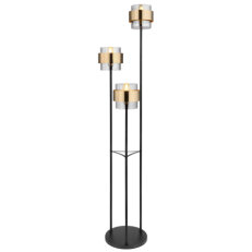 Stojací lampa MILLEY černá 3xE27, max. 60W 230V GLOBO 15560S