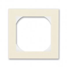 LEVIT Jednorámeček s otvorem 55x55 slonová kost/bílá ABB 3901H-A05510 17