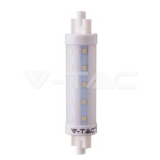 LED žárovka V-TAC 7W R7S 118mm Plastic Natural White VT-1917
