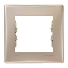 Schneider SDN5810168 Rámeček IP44 jednonásobný, titan