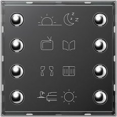 Legrand H4652 BTAX OVLÁDAČ 8 TLAČÍTKOVÝ