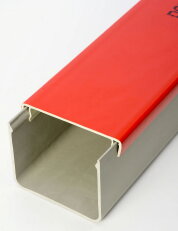 Kabelový žlab ZEKAN 2R (120x100 mm), 2000 mm, červená CWS 004245V