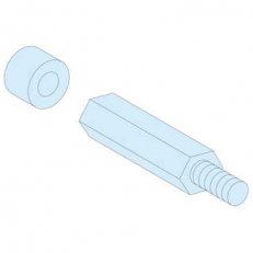 Schneider 03199 4 šestiboké distanční kusy M8 V=40+10mm