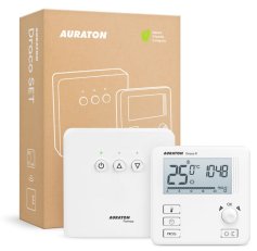 Termostat Auraton Draco SET digitální bezdrátový programovatelný týdenní16A