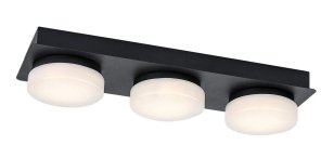 ATTICHUS LED 18W IP44 matná černá RABALUX 75003