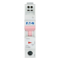 PLI-C2/1 Jistič PLI (bezšroubové svorky nahoře) char C 1-pólový 10kA 2A 101252