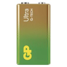 Alkalická baterie GP Ultra 9V (6LF22) B02511