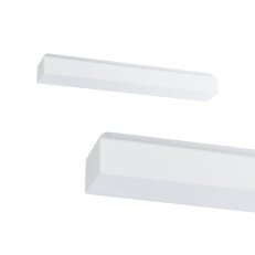Přisazené svítidlo se skleněným stínidlem OSMONT SYLVIA 2 3x7W IP44 E14 bílá