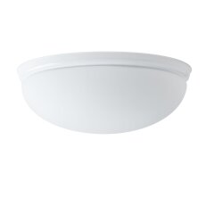 Přisazené svítidlo se skleněným stínidlem ALMA D2 10W IP41 E27 PIR bílá