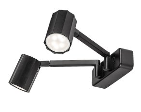 KARTER GU10 2x 5W IP20 matná černá RABALUX 73028