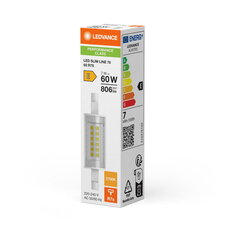 Světelný zdroj LEDVANCE LED SLIM LINE R7s P 7W 827 Clear R7s