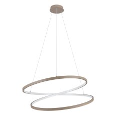 Závěsné svítidlo LED d700 písková 42W EGLO 901141