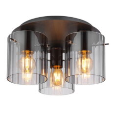 Stropní svítidlo TULIVAR šedá 40W E27 IP20 GLOBO 15904-3D