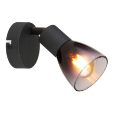 Nástěnné svítidlo SATELLA černá 1x25W E14 IP20 GLOBO 54312-1