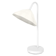 DECOR LOTUS LEAF TABLE  DIM E14 WT LEDV