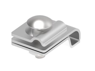 Držák vedení na falc, drát 8/10mm, materiál Inox GROMTOR 404813