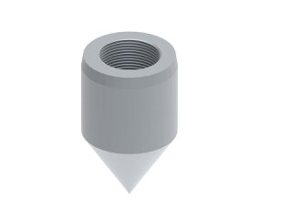 Hrot zemniče se závitem, 5/8, materiál St GROMTOR 214519