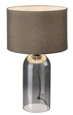 Stolní lampa LUXIN tónované sklo E14 1x MAX 40W IP20 RABALUX 74048