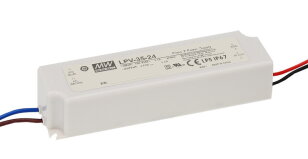 Napájecí zdroj pro LED 35W 24V IP67 MEAN WELL LPV-35-24