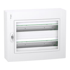 Rozvodnice PrismaSet nástěnná 48M (2x24) průhledné dveře SCHNEIDER LVSXR224
