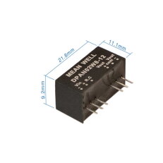 Měnič DC/DC modulový 2W 5V MEAN WELL DPAN02W8-05