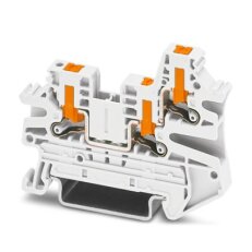 Průchozí svornice PTV 2,5-TWIN WH PHOENIX CONTACT 1451437