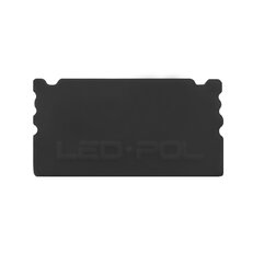 Koncovka profilu pro LED pásky ORO CAP UNI IN/OUT BLACK LED-POL ORO11089