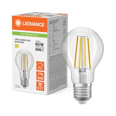 LEDCLA60GLOWDIM5.9W930 FILCL E27 P LEDV