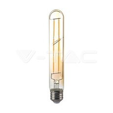 LED Bulb 6W T30 E27 Filament Amber 2200K VT-2006, V-TAC SKU217143