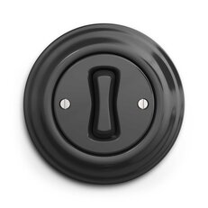 Schodišťový vypínač GREENLUX KLIKLAP A/V1/6 Anthracite, řazení 6