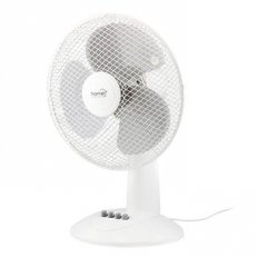 Stolní ventilátor TF31 30cm, 3 rychlosti, bílý, 40W, FK Technics