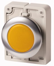 Eaton M30I-FL-Y-* Signálka, IP67, kroužek nerez, žlutá, individuální popis