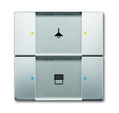 ABB KNX Prvek ovládací 2-/4násobný ušlechtilá ocel 6126/02-866-500