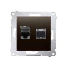 D62E.01/46 Dvojitá počítačová zásuvka RJ