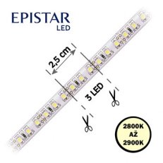 4731450-60 LED pásek 120LED/m,2835,IP20,2800-2900 K,12V