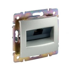 VALENA HLINÍKOVÁ ZÁSUVKA 1XRJ45 FTP CAT.6 LEGRAND 770232