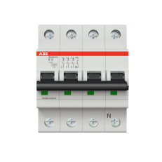 ABB S203M-B16NA jistič 3F odpojení N vodiče (3+NA) 16 A char. B 10kA
