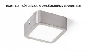 HUE SQ 9 stropní chrom 230V LED 6W 3000K RENDL R12807