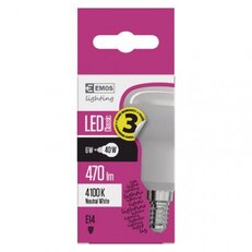 LED žárovka Classic R50 E14 6W (39W) 450 lm neutrální bílá EMOS ZQ7221
