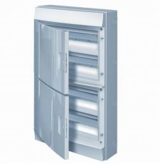 Rozvodnice nástěná, 72 Modulů, plastová