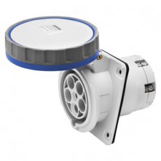 Zásuvka zapuštěná 10° 3pól.+E 63A 230V 9H IP67 GEWISS GW63250H