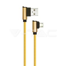 1 M Micro USB Cable Gold Diamond Series VT-5362 V-TAC SKU8637