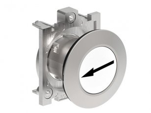 Tlačítkový ovladač, s návratem,  ?30mm z