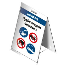 Lepenkový stojan DODRŽUJ HYGIENU! CIMCO 182802