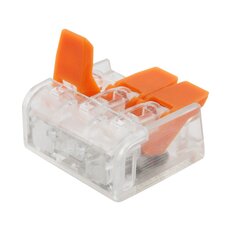 Svorka kabelová 3PIN s páčkami, 250V, 32A, 3x 4 mm2 FK TECHNICS 4738659