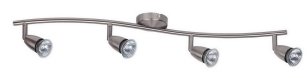 Norman GU10 4x 50W IP20 saténový chrom RABALUX 5994